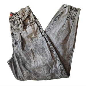 Vintage 80s Acid Wash Bonjour Tapered Jeans Size‎ 7/8